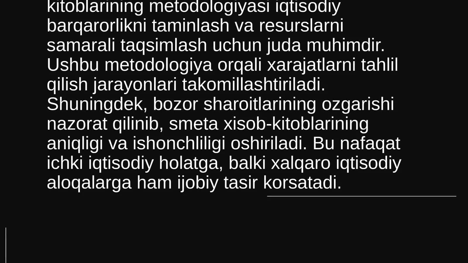 UPSS stavkalari bo‘yicha smeta xisob-kitoblarining metodologiyasi 1
