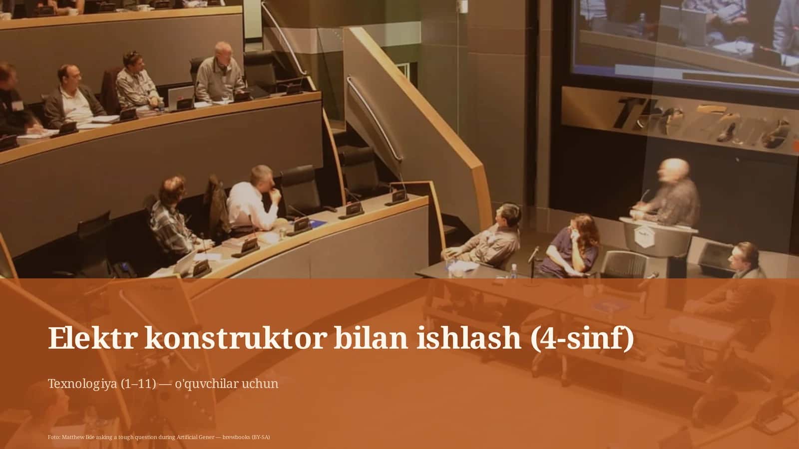 Elektr konstruktor bilan ishlash (4-sinf) 1