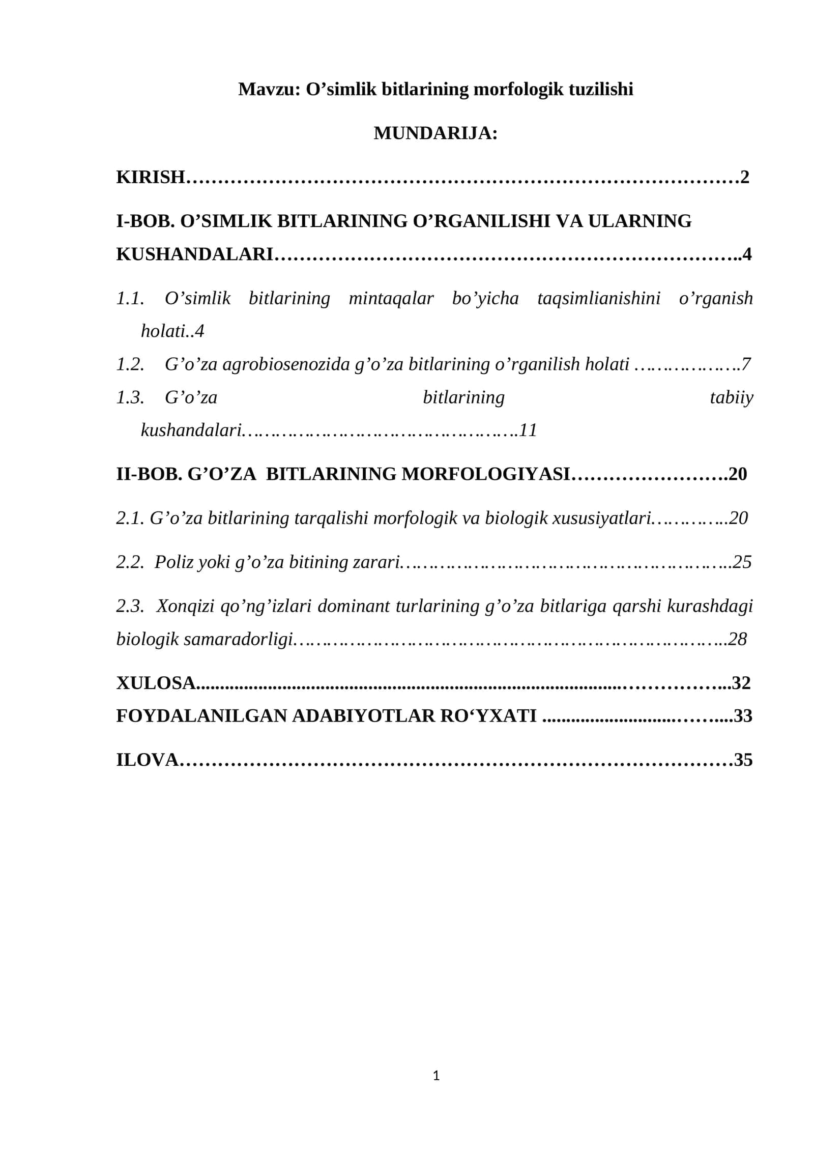 O’simlik bitlarining morfologik tuzilishi 1