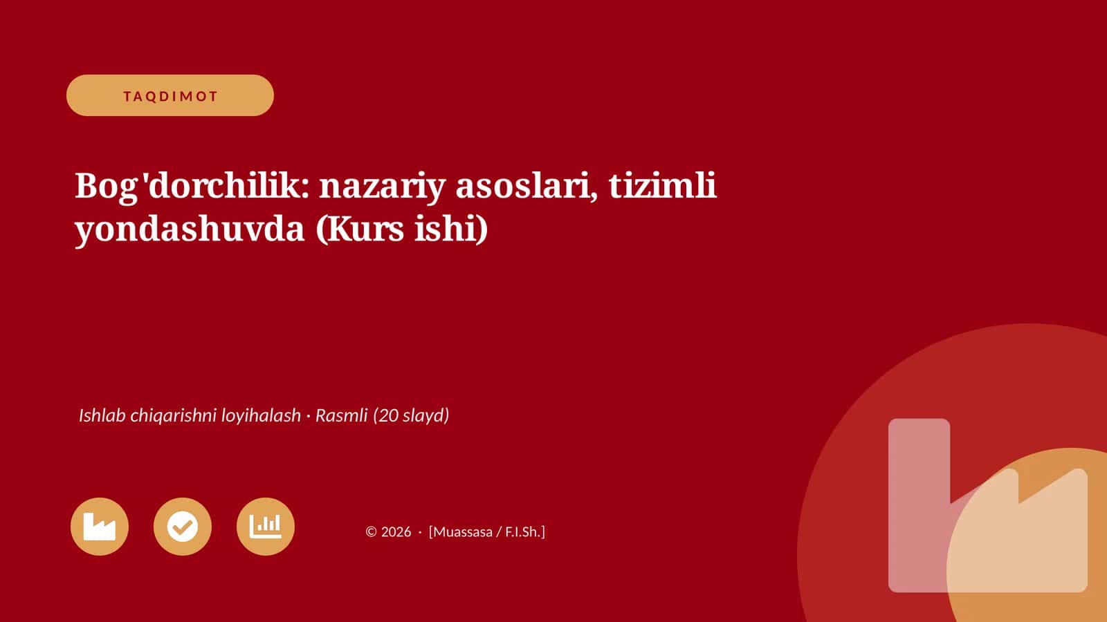 Bog'dorchilik: nazariy asoslari, tizimli yondashuvda 1