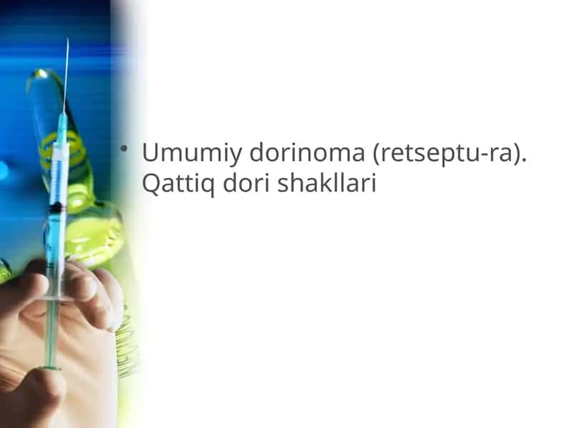 Qattiq dori 1