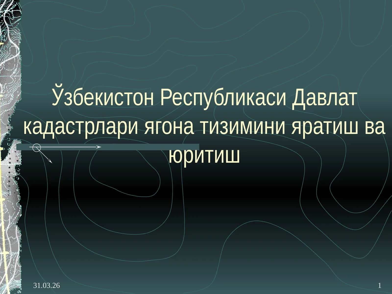 Давлаткадастрлариягона тизими 1