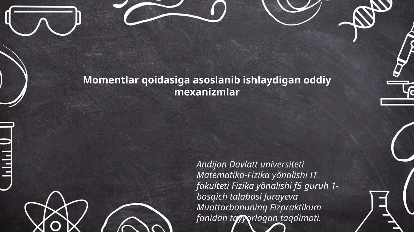 Fizpraktikum taqdimoti 1