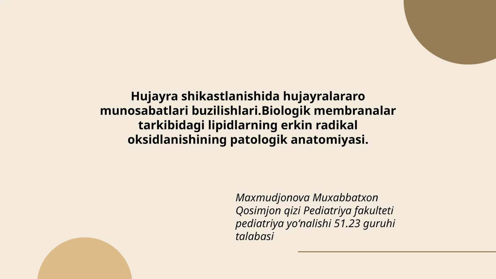 Biologik membranalar yoritilishi 1