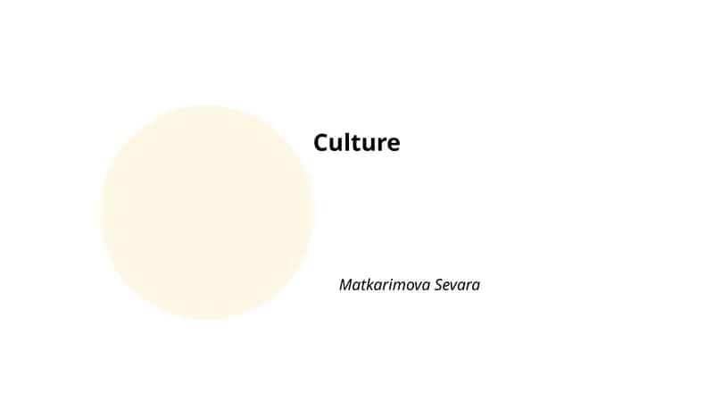 Cultural Identity 1