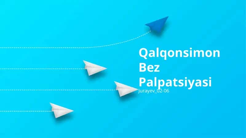 Qalqonsimon Bez Palpatsiyasi 1