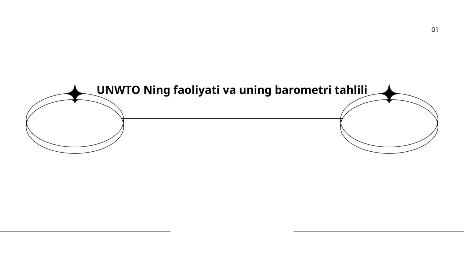 UNWTO Ning faoliyati va uning barometri tahlili 1