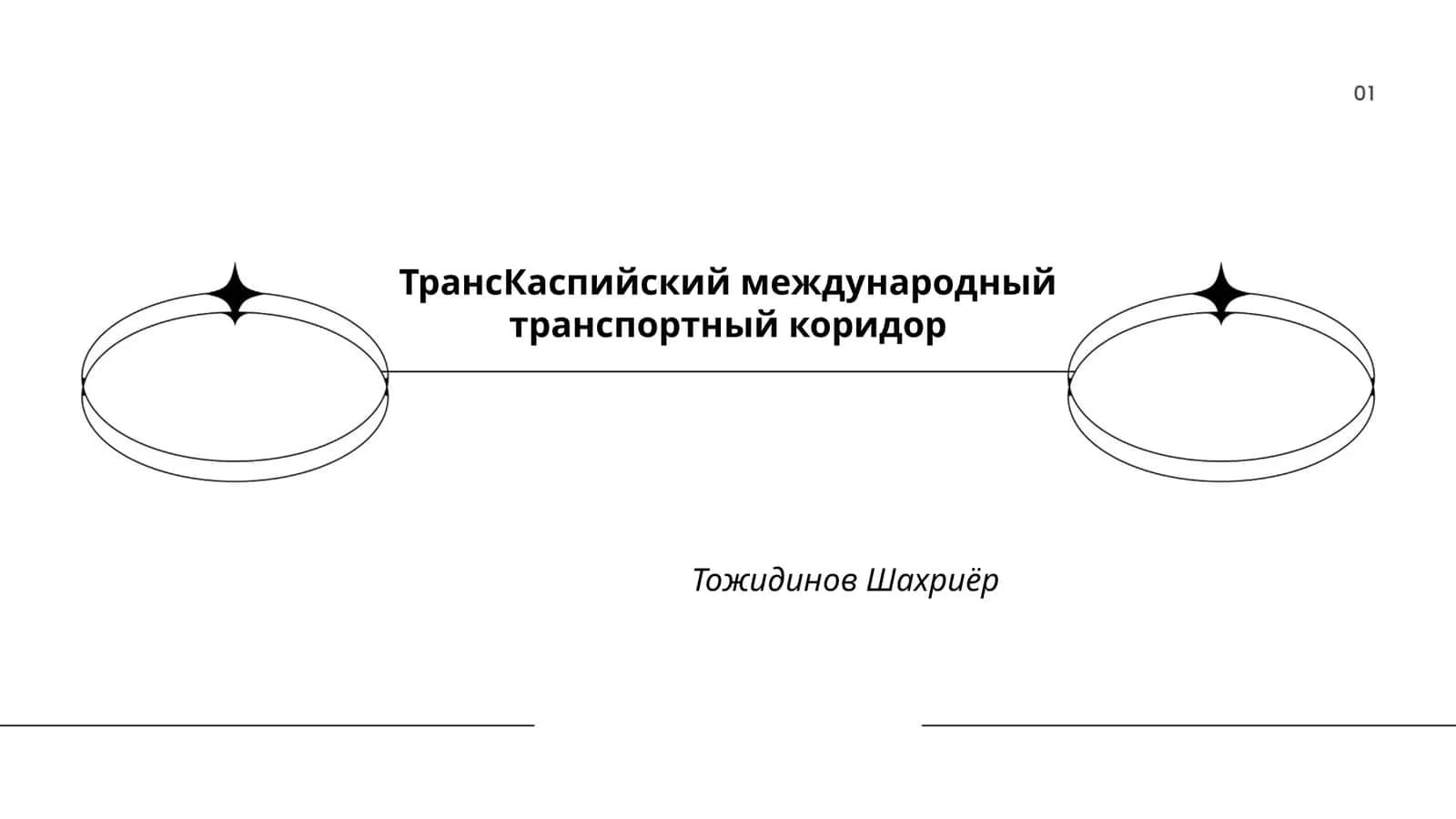 ТрансКаспийский международный транспортный коридор 1