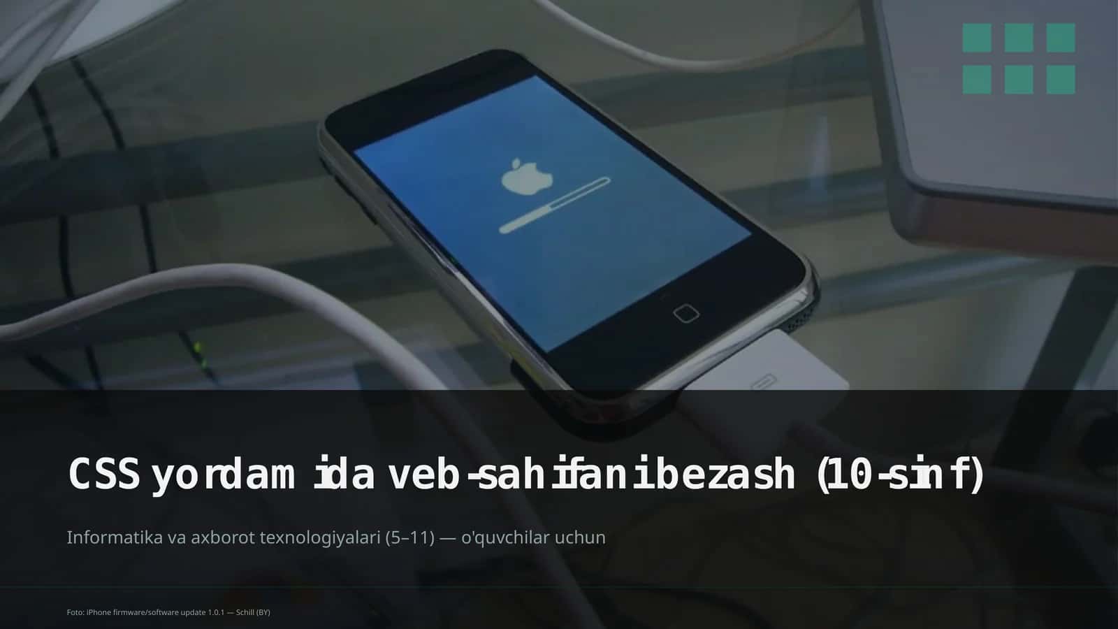 İPhone firmware/software update 1.0.1 1