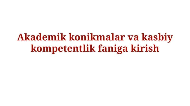 Muammolar va Masalalar Yechish 1
