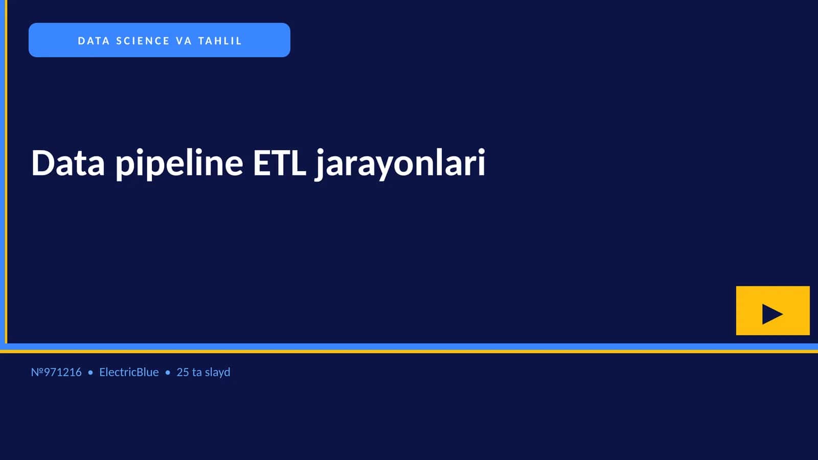 DATA SCIENCE VA TAHLIL 1