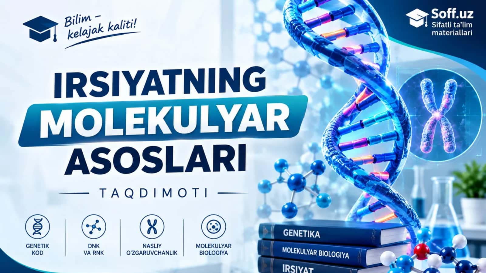 Irsiyatning molekulyar asoslari 1