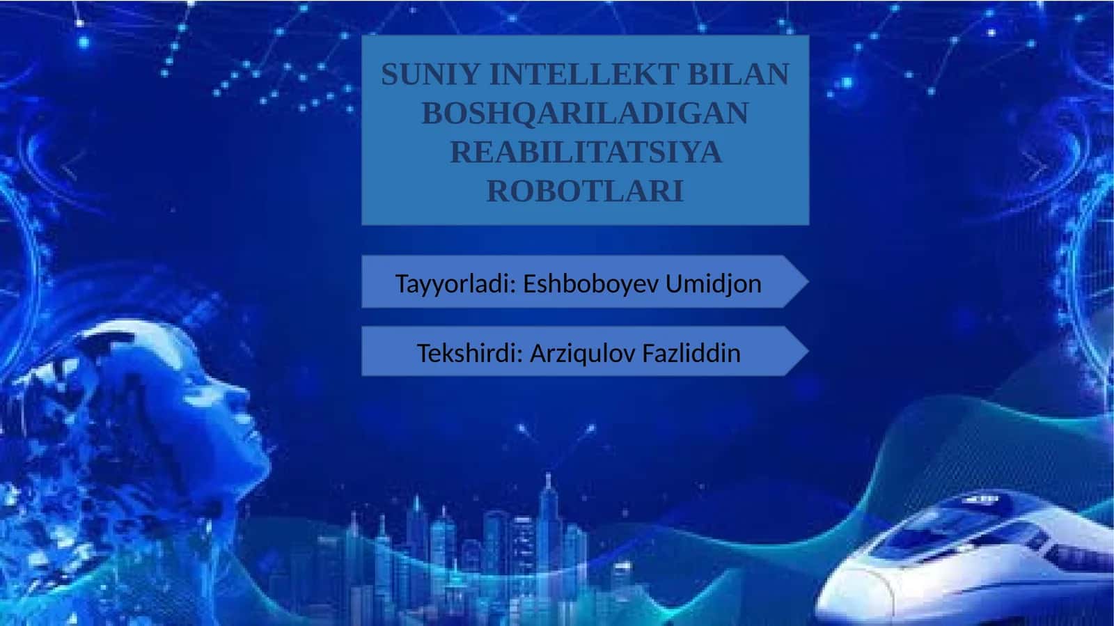 SUNIY INTELLEKT BILAN BOSHQARILADIGAN REABILITATSIYA ROBOTLARI 1