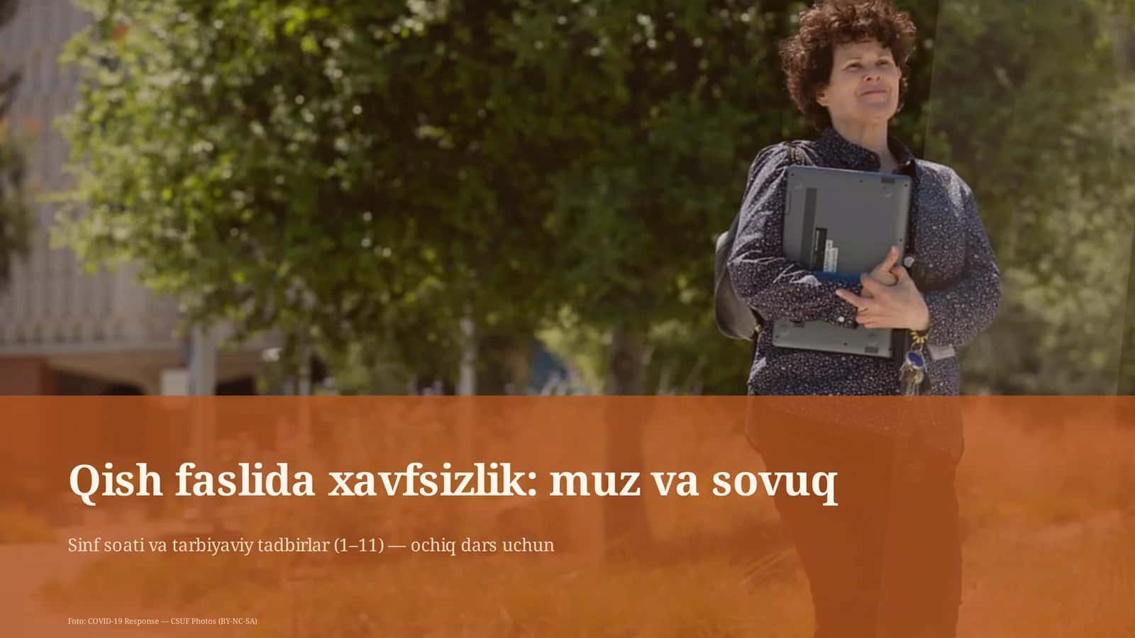 Qish faslida xavfsizlik: muz va sovuq 1
