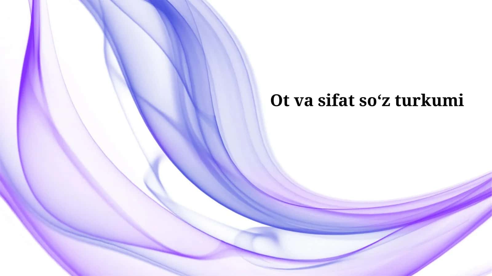 Otvasifatsoʻzturkumi 1