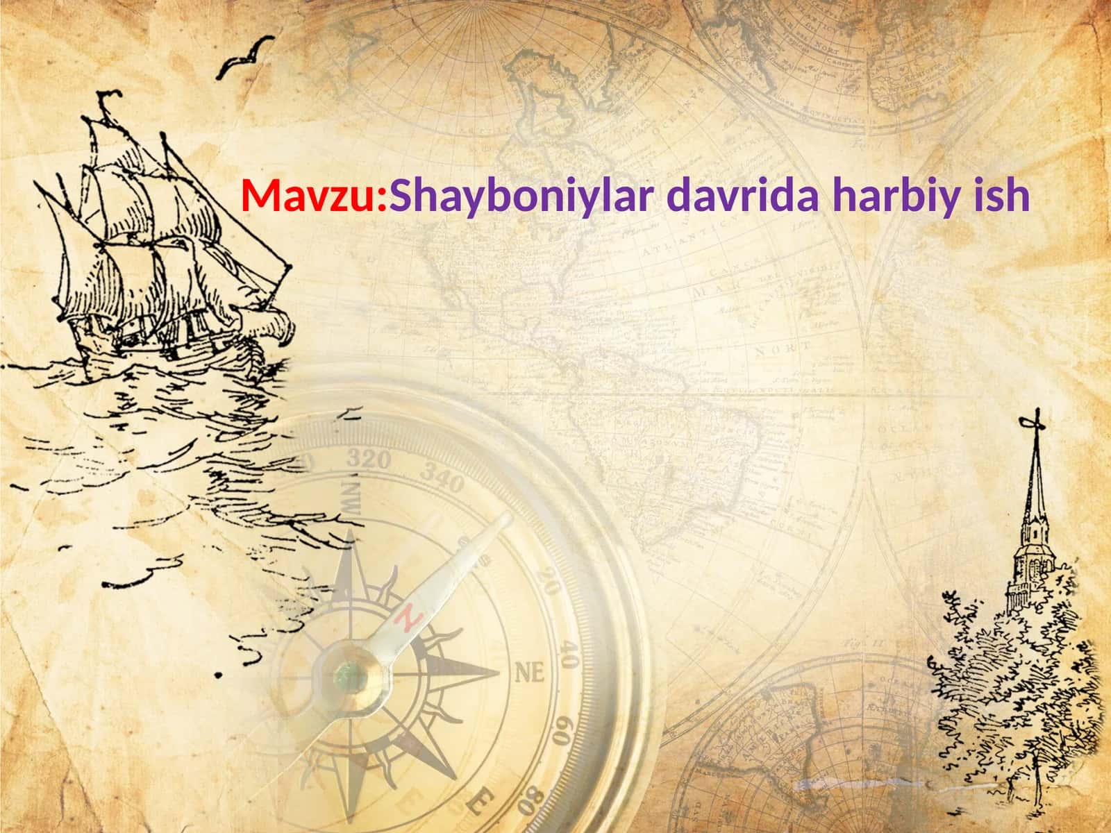 Shayboniylar davrida harbiy ish 1