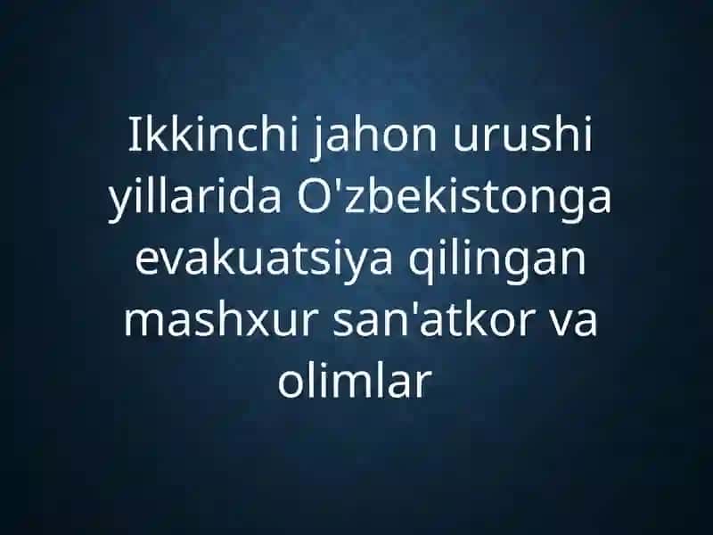 Evakuatsiya jarayoni 1