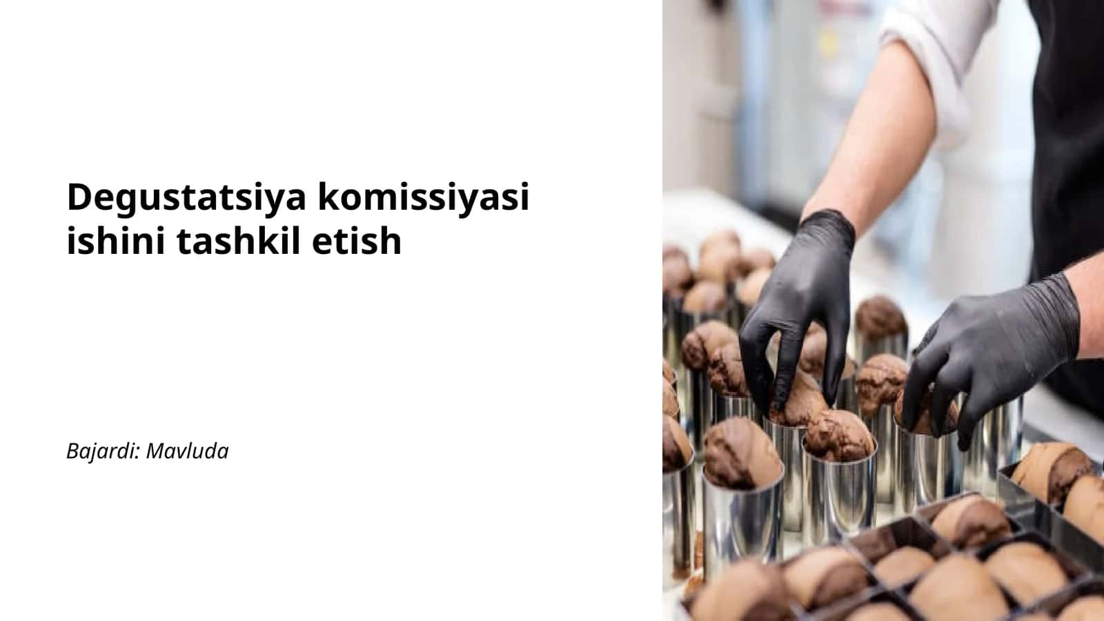 Degustatsiya komissiyasi ishini tashkil etish 1