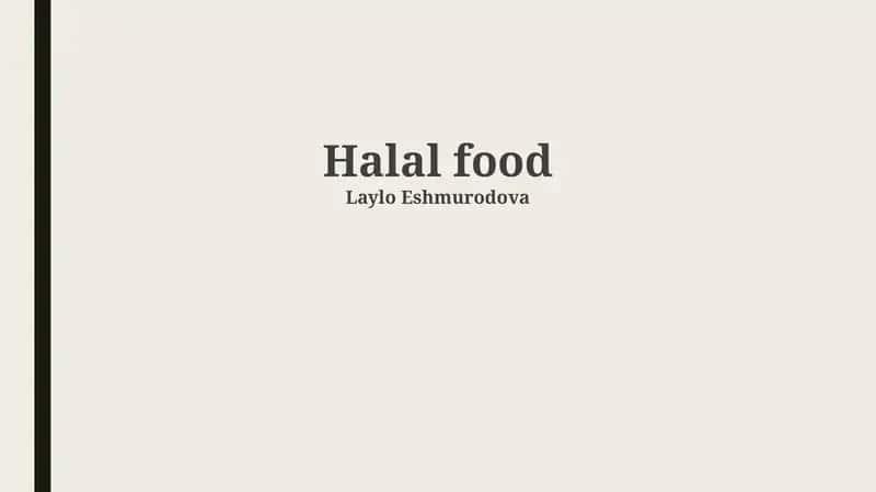 Halal food 1