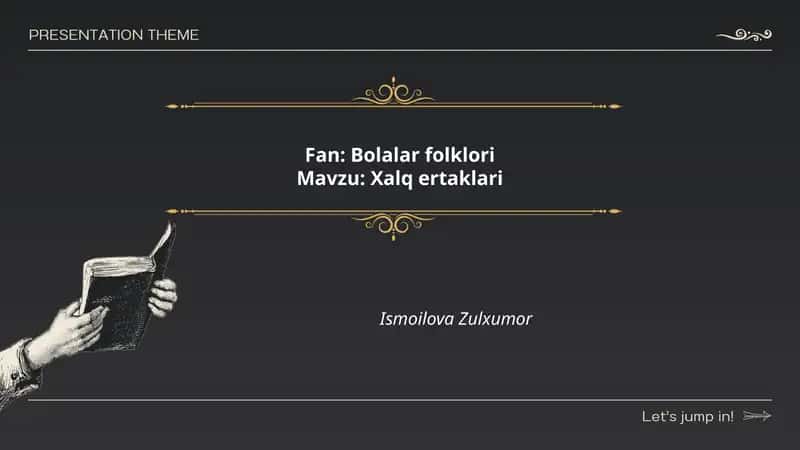 Bolalar folklori 1
