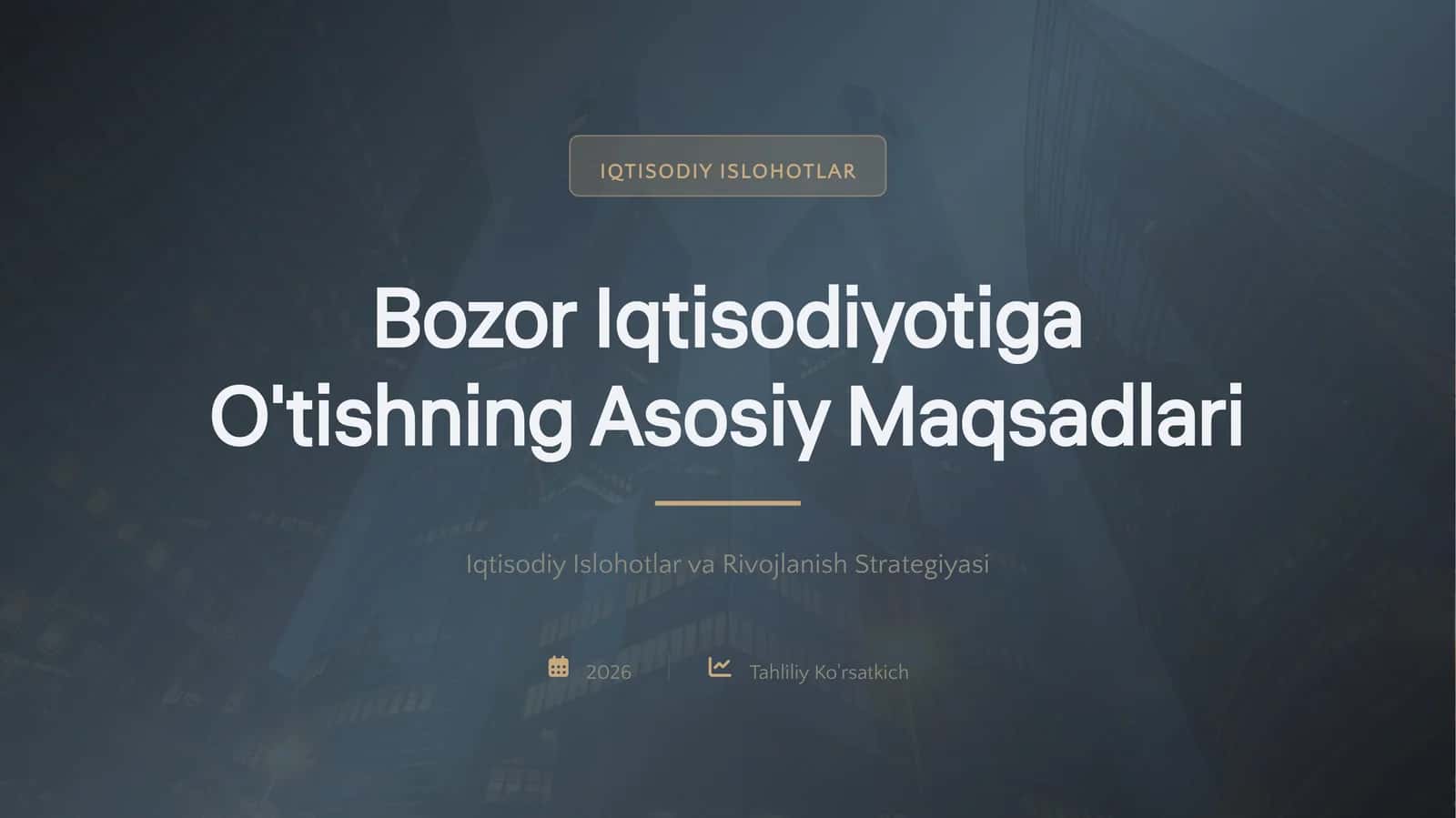 IQTISODIY ISLOHOTLAR 1