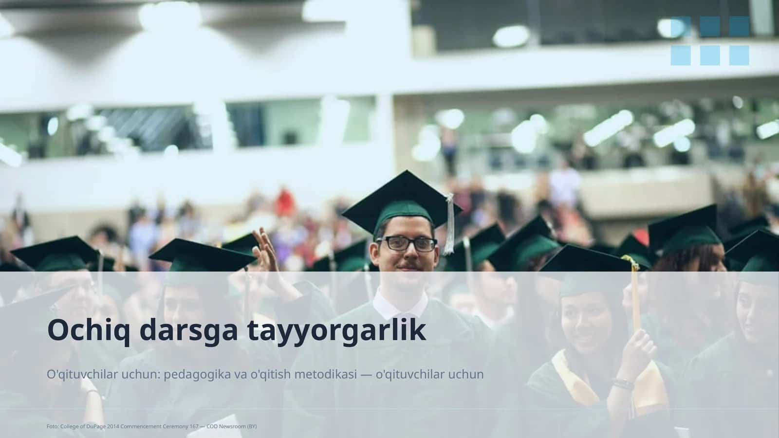 Ochiq darsga tayyorgarlik 1