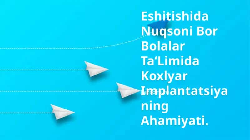Koxlear implantlar 1