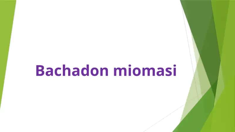 BACHADON MIOMASI TAQDIMOT 1