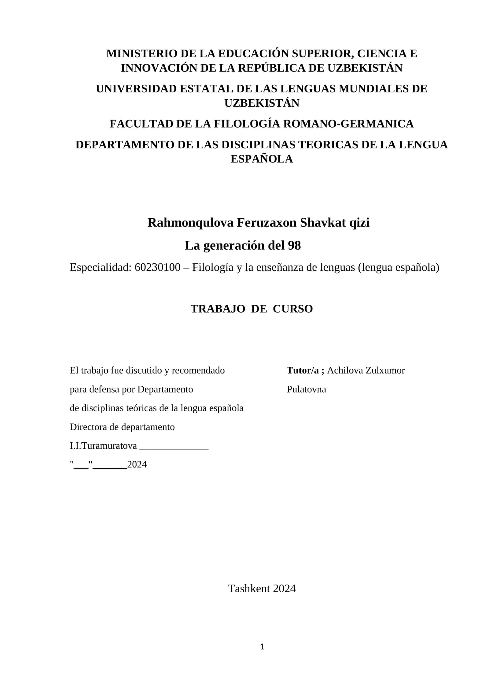 La generación del 98 1
