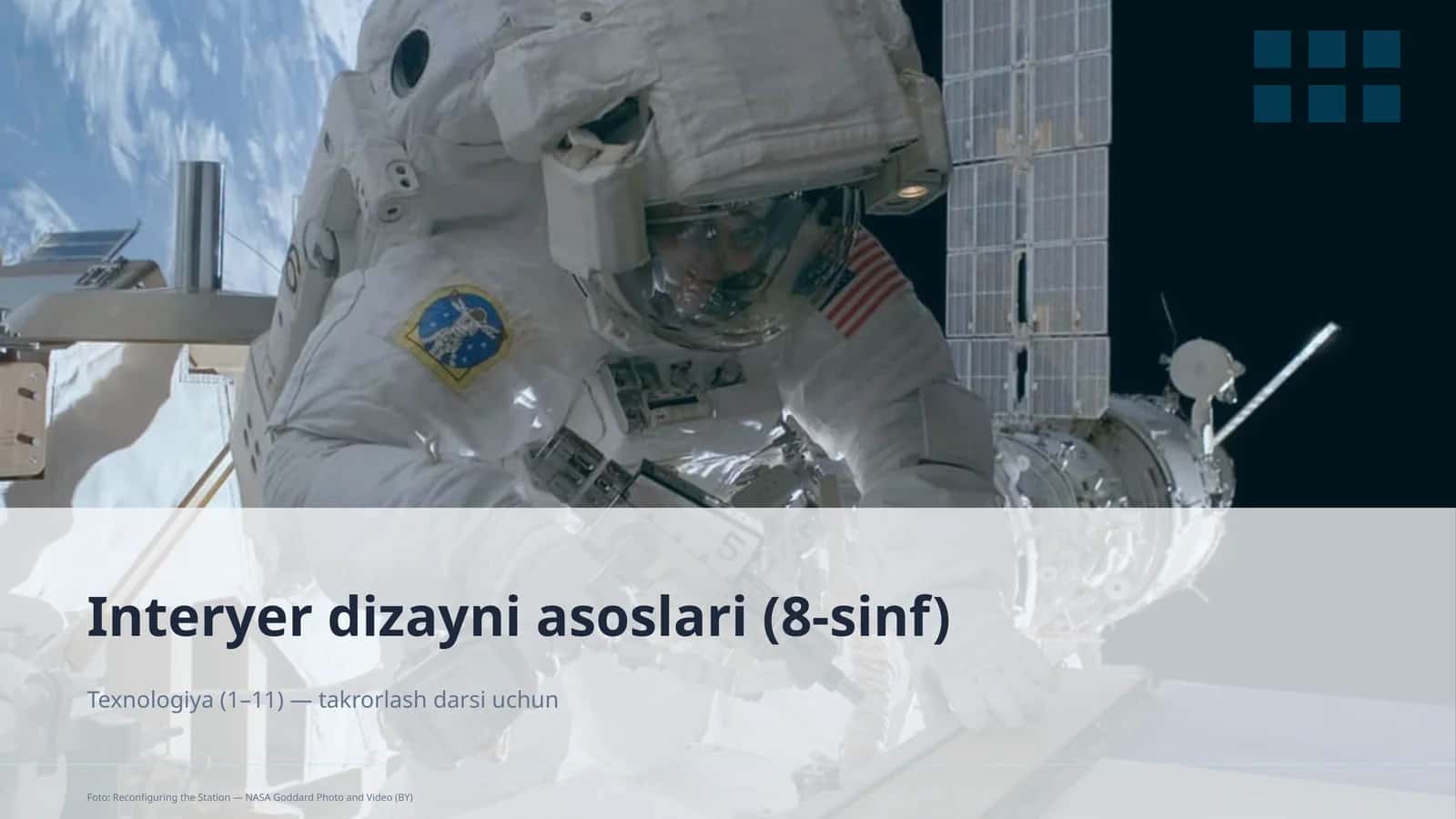 Interyer dizayni asoslari (8-sinf) 1
