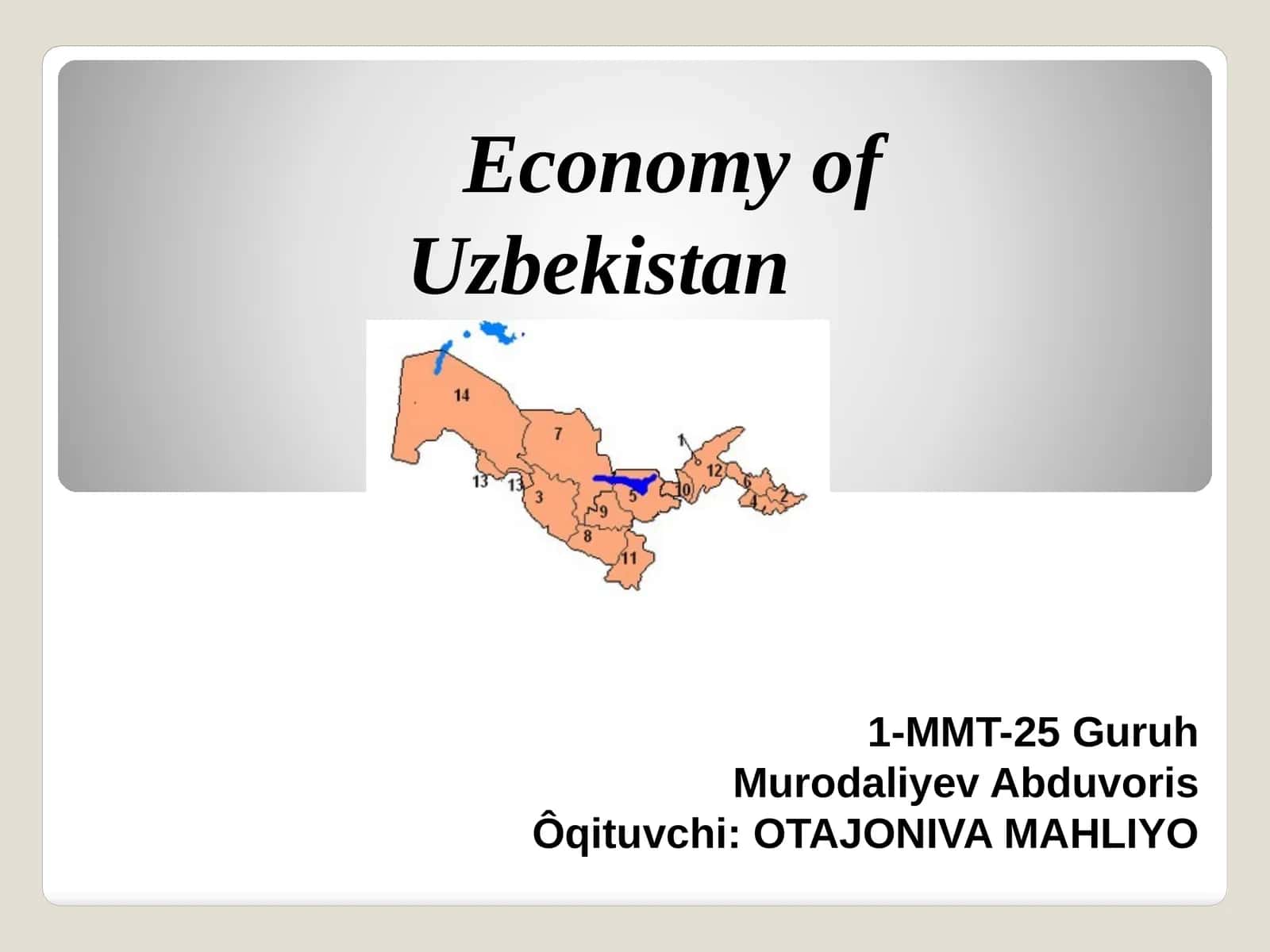 EconomyofUzbekistan 1
