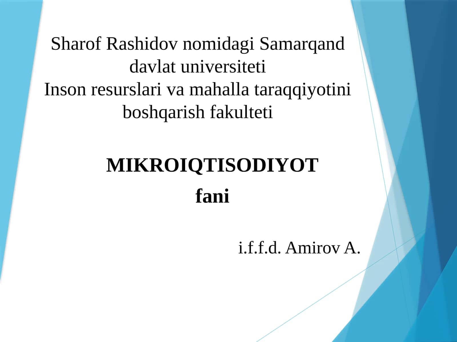 MIKROIQTISODIYОT 1