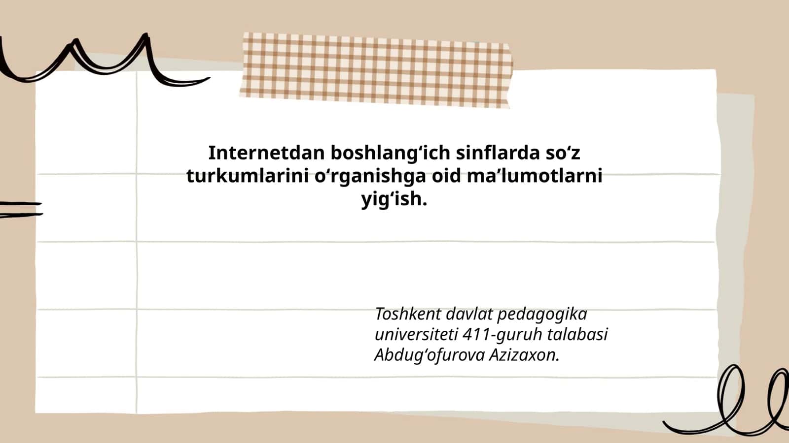 Internetdan boshlangʻich sinflarda soʻz turkumlarini oʻrganish 1