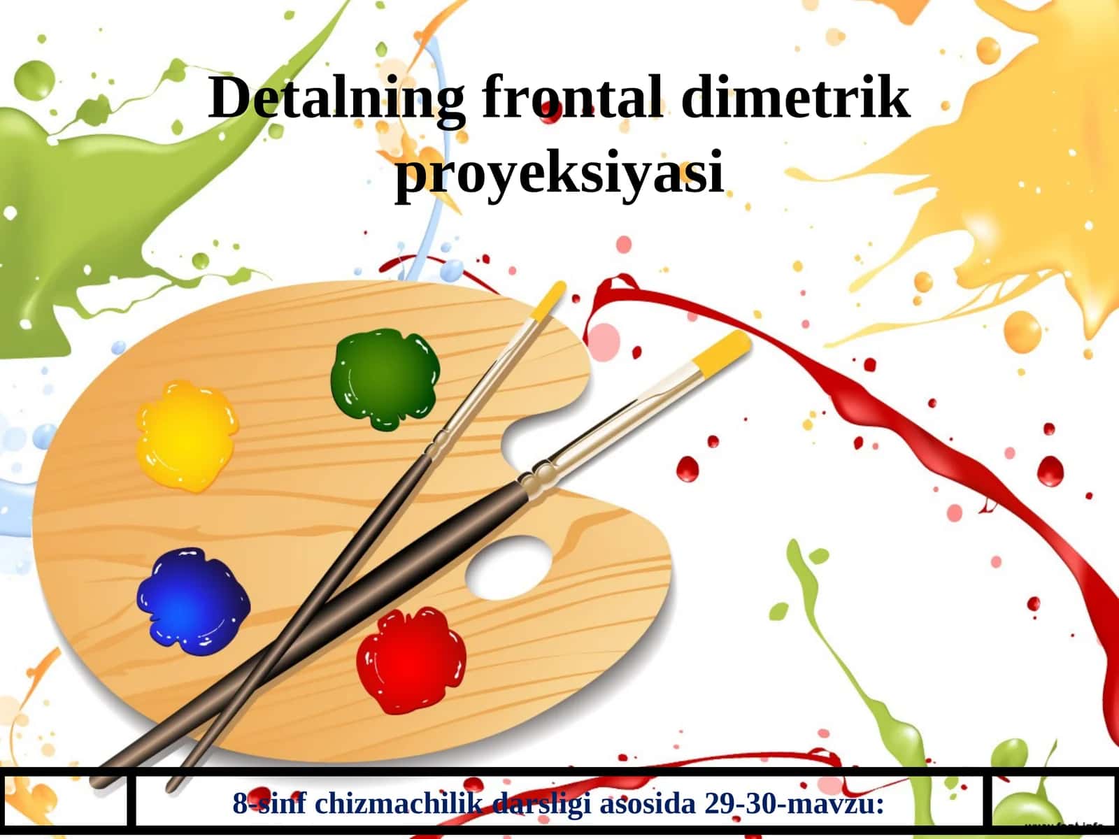 8-sinf chizmachilik darsligi 1