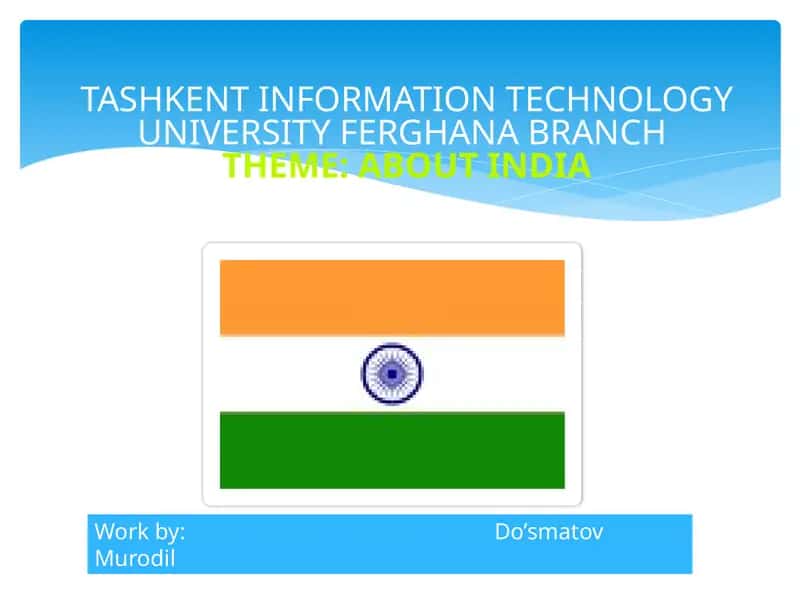 ABOUT INDIA 1