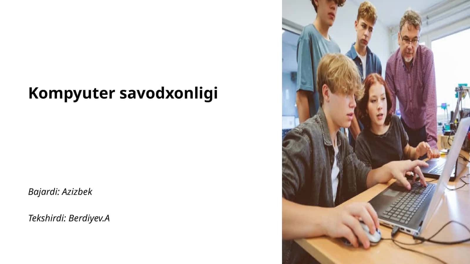 Kompyuter savodxonligi 1