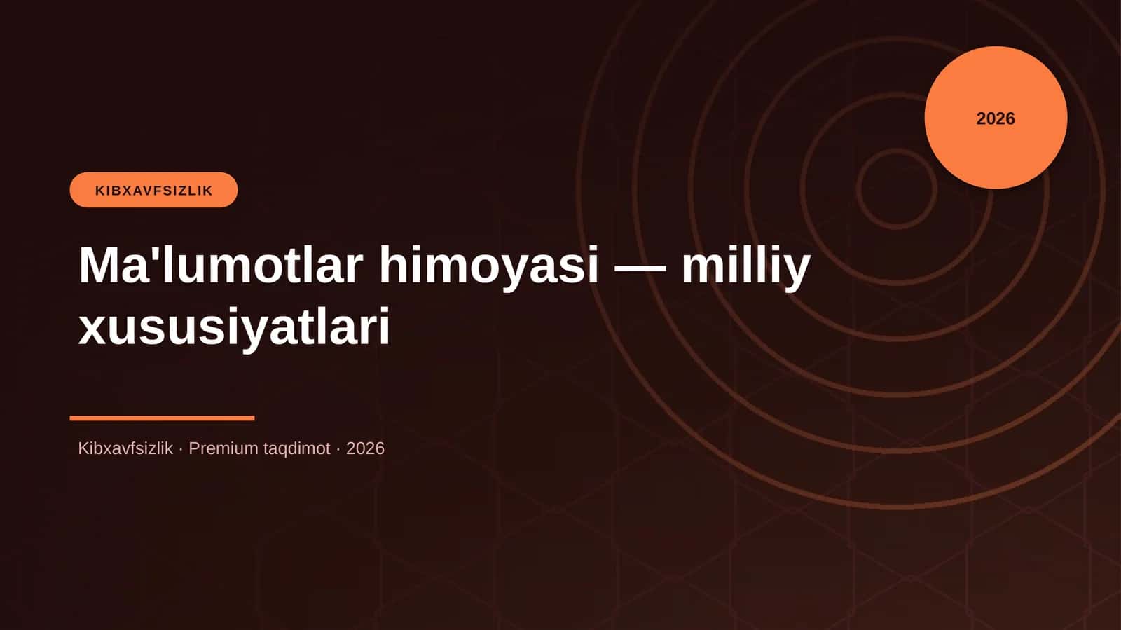 Ma'lumotlar himoyasi — milliy xususiyatlari 1