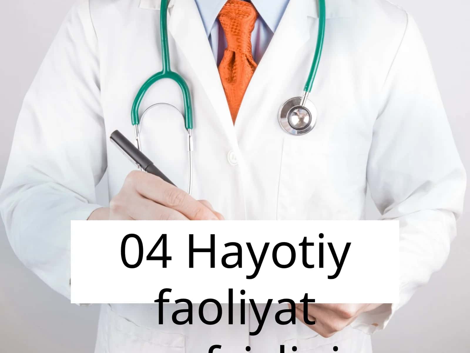 Hayot xavfsizligi asoslari - Birinchi tibbiy yordam 1
