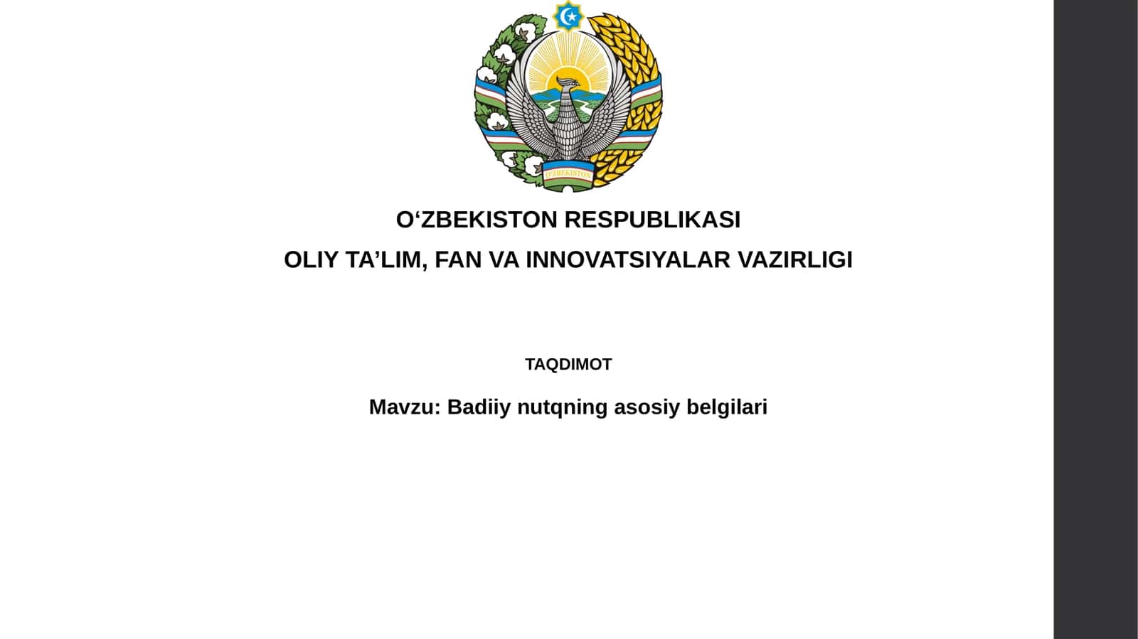 Badiiynutqningasosiybelgilari 1