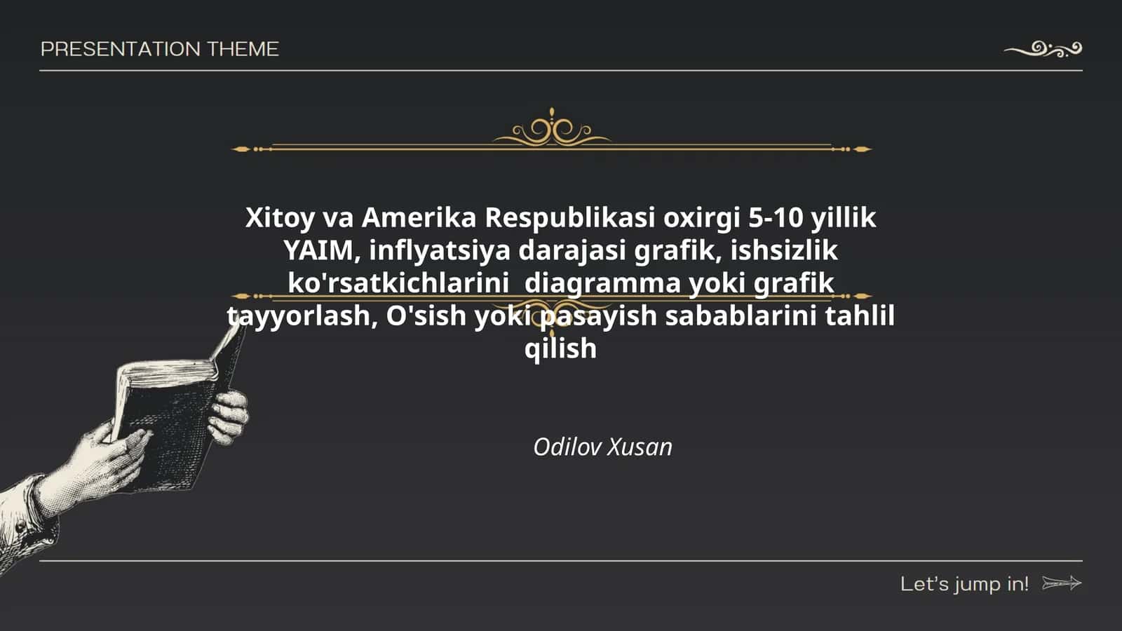 Xitoy va Amerika Respublikasi oxirgi 5-10 yillik YAIM 1