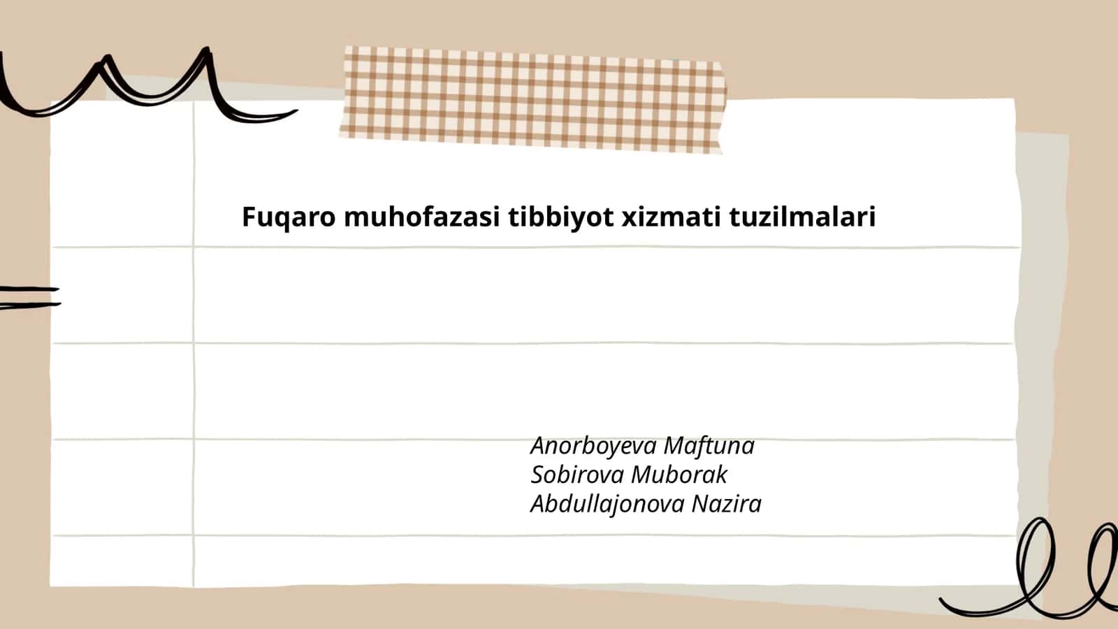 Fuqaro muhofazasi tibbiyot xizmati tuzilmalari 1