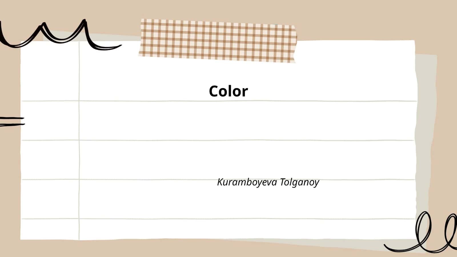 Color Theory 1
