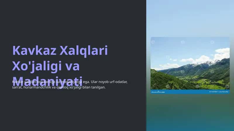 Kavkaz Xalqlari Tarixi 1