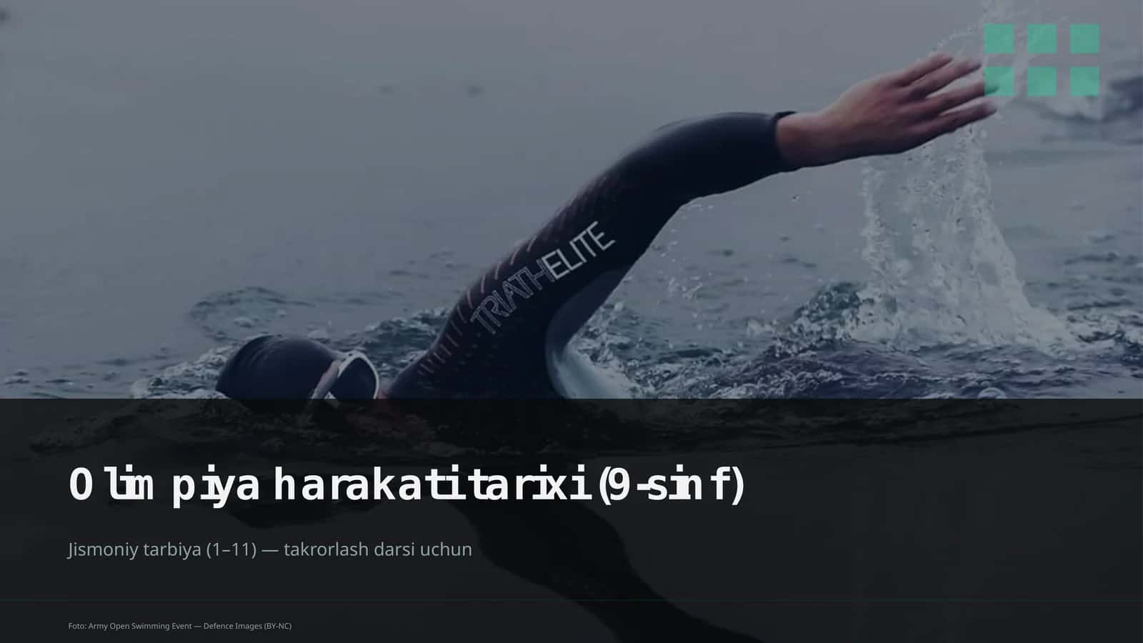 Jismoniy tarbiya (1–11) — takrorlash darsi uchun 1