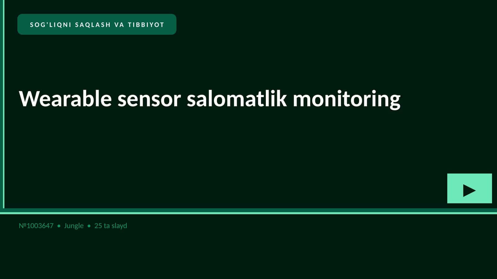 Wearable sensor salomatlik monitoring 1