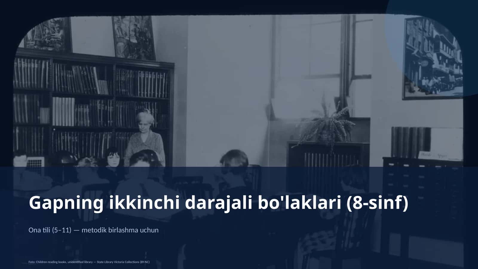 Gapning ikkinchi darajali bo'laklari (8-sinf) 1