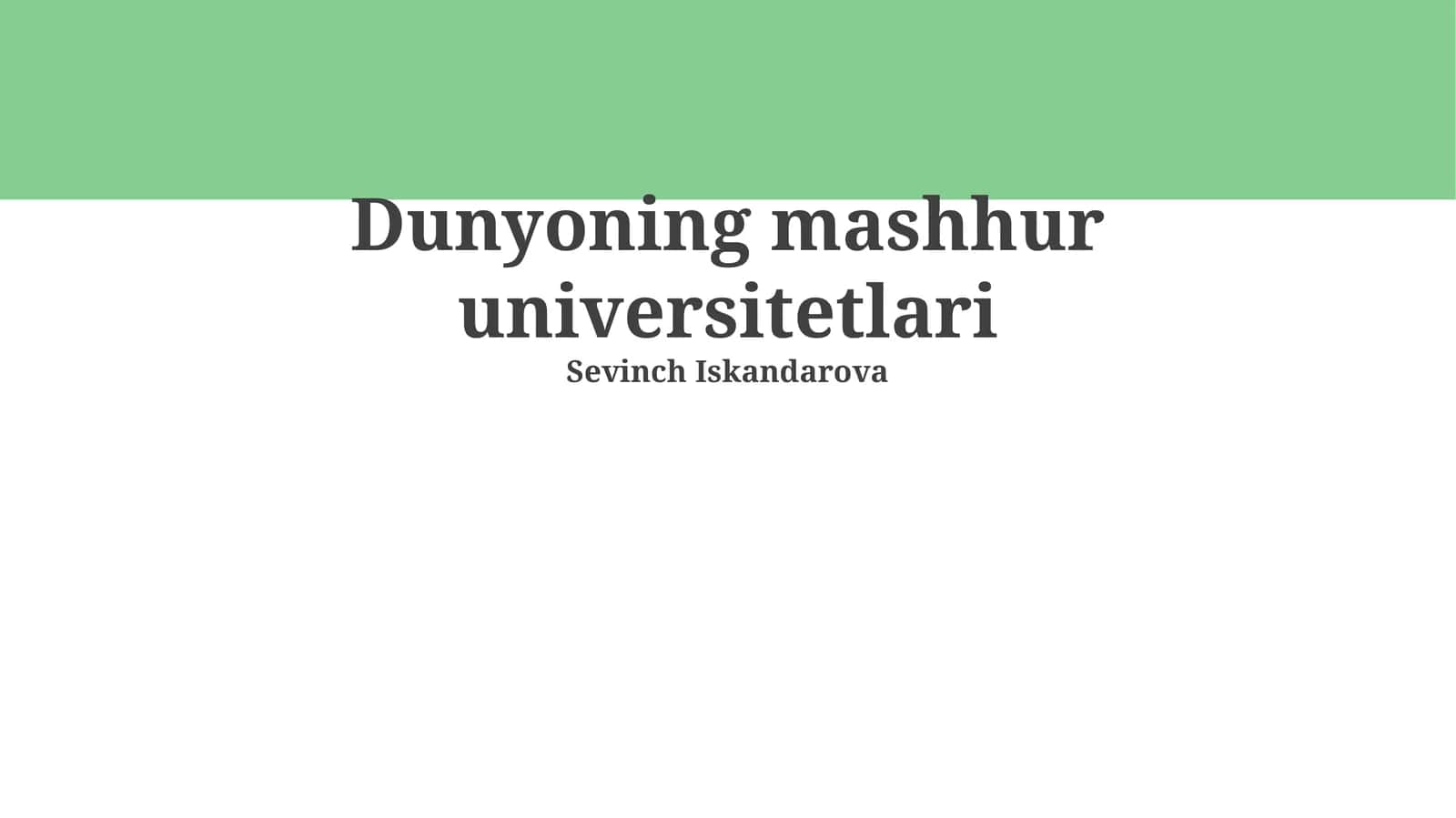 Harvard Universiteti 1