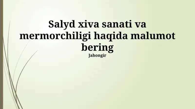 Salydning marmar haykallari 1