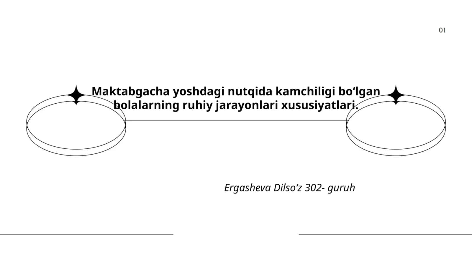 Maktabgacha yoshdagi nutqida kamchiligi boʻlgan bolalarning ruhiy jarayonlari xususiyatlari 1
