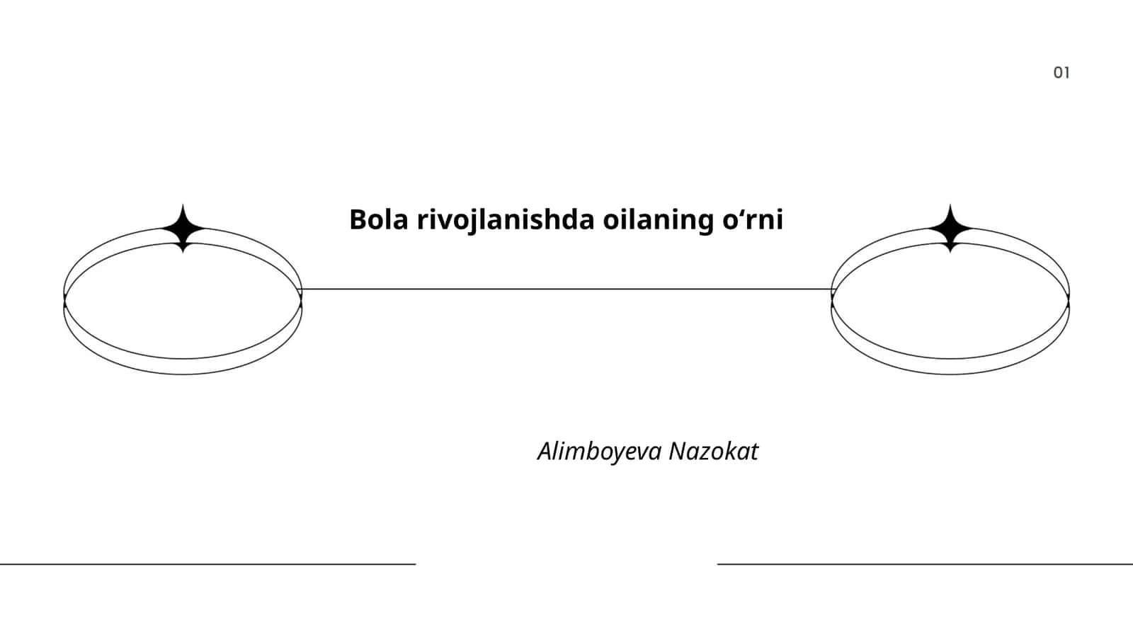Bola rivojlanishda oilaning oʻrni 1